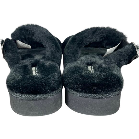 Koolaburra by UGG Furr-ah Slide Sandal Black Women’s 11 Faux Fur Slippers NWOT - Picture 8 of 13